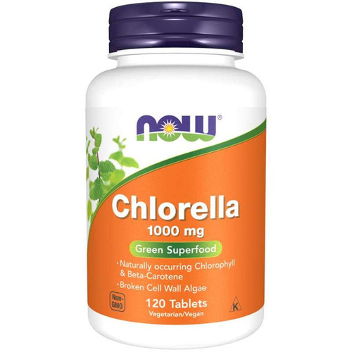 NOW FOODS Chlorella 1000mg 120 tabl