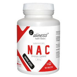 ALINESS NAC N-Acetyl-L-Cysteine 190mg 100 tabl