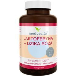 MEDVERITA Lactoferrin + Wild Rose 120 caps
