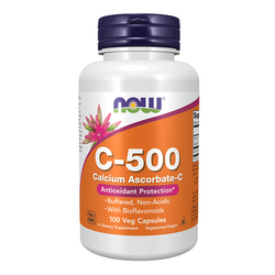 NOW FOODS Buffered Vitamin C 500 mg 100 caps