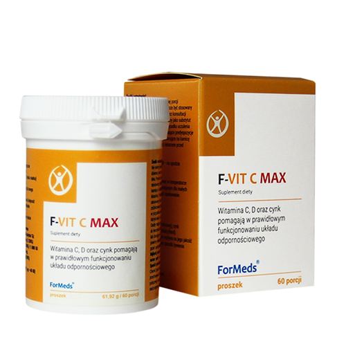 FORMEDS F-VIT C MAX Vitamin D3 + Zinc 61,9 g/60 servings