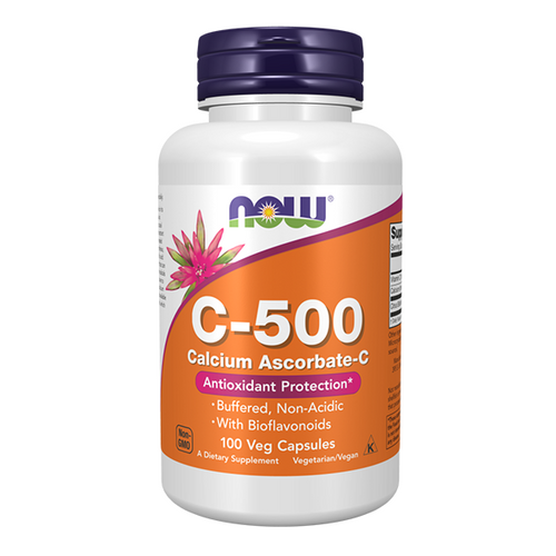  NOW FOODS Buffered Vitamin C 500 mg 100 caps