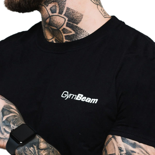 GYMBEAM Basic Black T-shirt