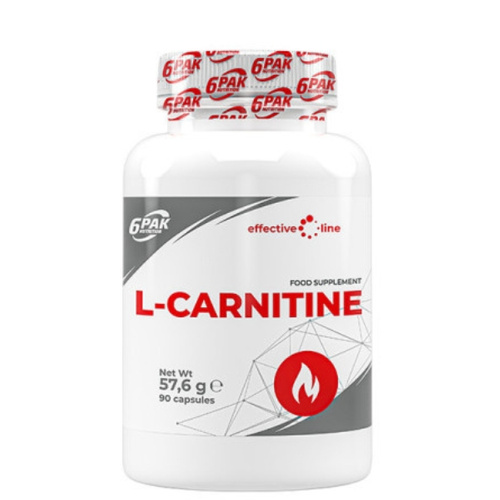 6PAK EL L-Carnitine 90 caps