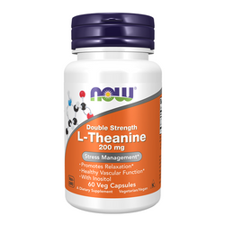 NOW FOODS L-Theanine 200 mg 60 caps
