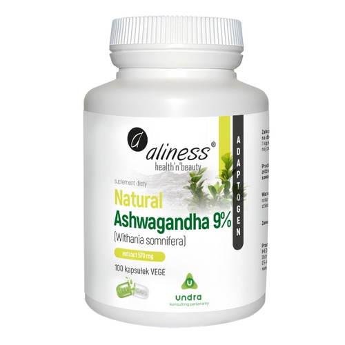 ALINESS Natural Ashwagandha 570 mg 9% 100 caps