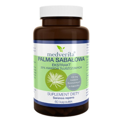 MEDVERITA Palma Sabałowa 25% Kwasów Tłuszczowych 60 caps