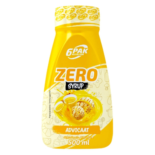 6PAK Syrup Zero 500 ml