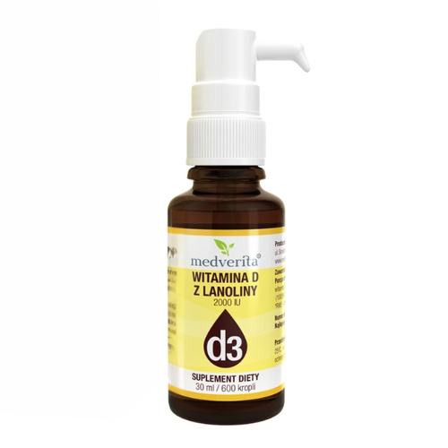 MEDVERITA Vitamin D3 2000 IU in Drops 30 ml