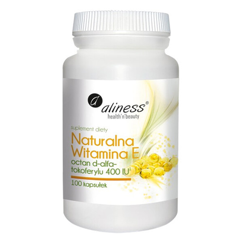 ALINESS Naturalna Witamina E 400 IU 100 caps