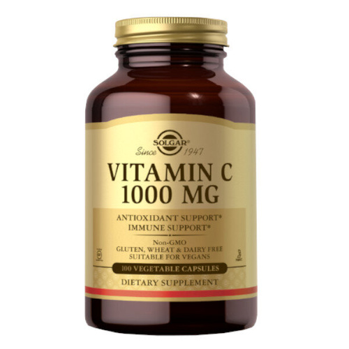 SOLGAR Vitamina C 1000 mg 100 vege caps