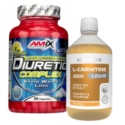 AMIX Diuretic Complex 90 caps + ACTIVLAB L-Carnitine 3000 liquid 500 ml