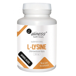 ALINESS L-Lysine - Lysine 500 mg 100 caps