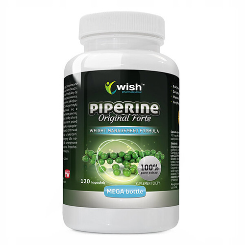 WISH Piperine Original Forte Plus 8w1 120 caps