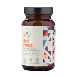 AURA HERBALS Moja Pamięć - Koncentracja i Skupienie 60 kaps