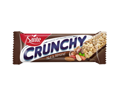 SANTE Crunchy bar in chocolate coating 40 g