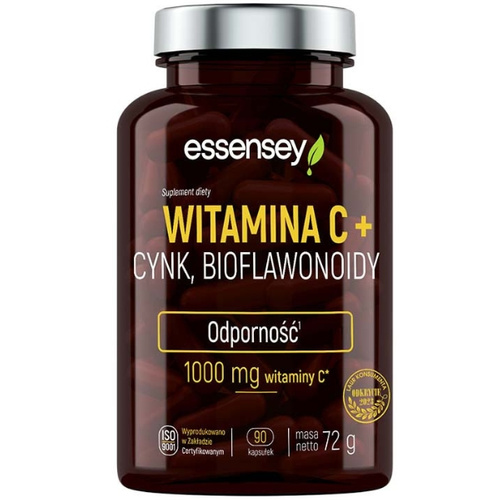 ESSENSEY Vitamin C+ 1000 mg + Zinc + Bioflavonoids 90 caps