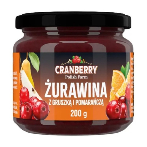 SANTE Cranberry Polish Farm Cranberry with Pear and Orange 200 g