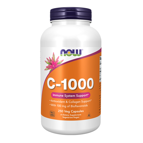 NOW FOODS Vitamin C 1000 mg with bioflavonoids 250 vkaps