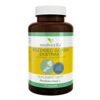 MEDVERITA Różeniec Górski ekstrakt 120 caps