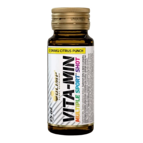 OLIMP Vita-Min Multiple Sport Shot glass ampoule 25 ml JUICE