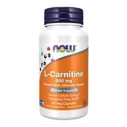 NOW FOODS L-Carnitine 500mg 60 vCaps