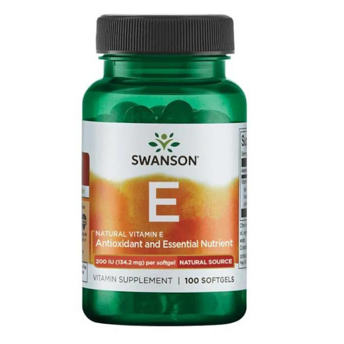 SWANSON Witamina E Naturalna 200IU 100 caps