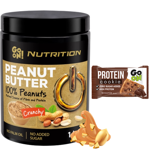 SANTE Go On Peanut Butter with Pieces of Nuts 1000 g