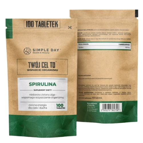 YOUR GOAL IS Spirulina Cleanse Slimming 100 tabs