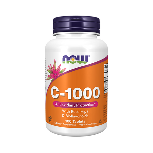 NOW FOODS Vitamin C 1000mg with Bioflavonoids and Wild Rose 100 tab 