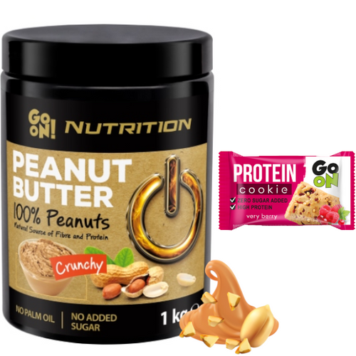 SANTE Go On Peanut Butter with Pieces of Nuts 1000 g