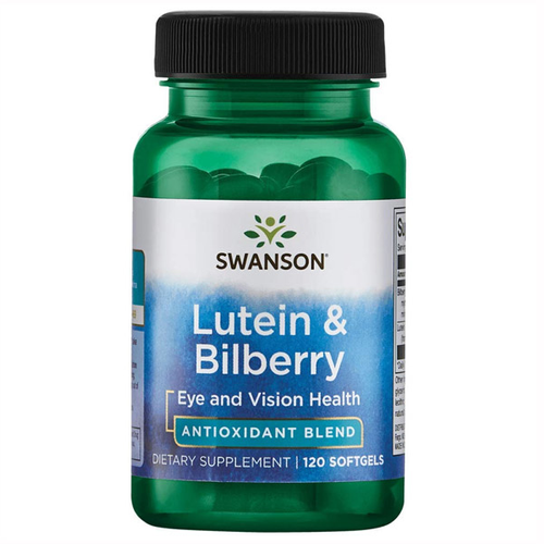 Swanson Standardized Lutein & Bilberry 120 sgels