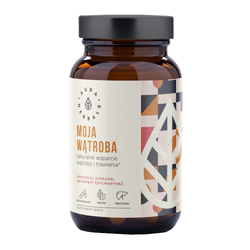 AURA HERBALS Moja Wątroba - Karczoch, Ostropest, Kurkuma 60 kaps