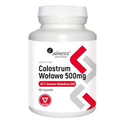 ALINESS Kolostrum Beef 500 mg 100 caps