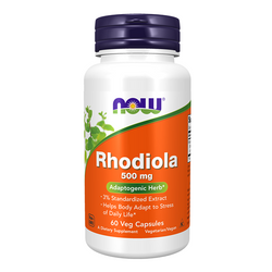 NOW FOODS Rhodiola Rosea - Mountain Rosea 500mg 60 vcaps