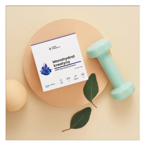 AURA HERBALS Creatine Monohydrate sachets 30 x 3.41 g