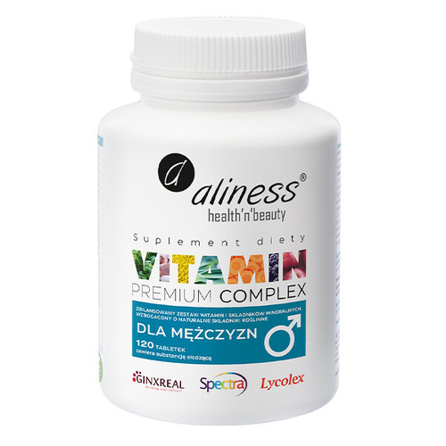 ALINESS Premium Vitamin Complex dla Mężczyzn 120 tabs