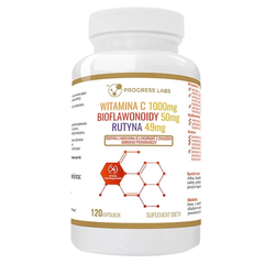 PROGRESS LABS Vitamin C + Bioflavonoids + Rutin 120 caps