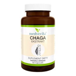 MEDVERITA CHAGA Extract 400mg 60 caps