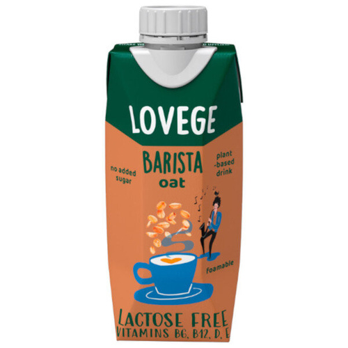 SANTE Lovege Oat Drink for Baristas Without Sugar 330 ml