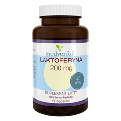 MEDVERITA Laktoferrin Forte 200 mg 60 caps