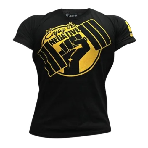 MUTANT SPORTSWEAR Enjoy the Negative T-shirt (black)
