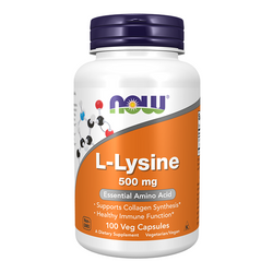 NOW FOODS L-Lysine 500mg 100 caps