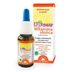 DR. JACOB'S Vitamin D3 Forte 20 ml