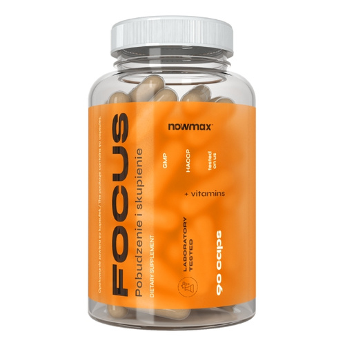 nowmax® FOCUS - Stimulation and Focus 90 caps