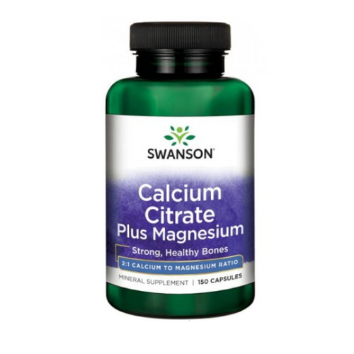 SWANSON Calcium citrate + Magnesium 150 capsules