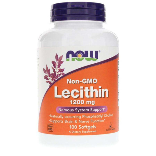 NOW FOODS Lecithin 1200mg 100 caps