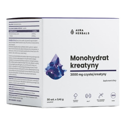 AURA HERBALS Creatine Monohydrate sachets 30 x 3.41 g