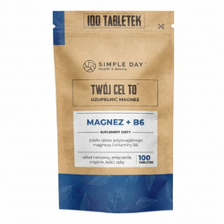 YOUR GOAL IS Magnesium Citrate + Vitamin B6 Fatigue Cramps 100 tabs