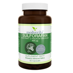 MEDVERITA Sulforaphane 400ug 60 caps